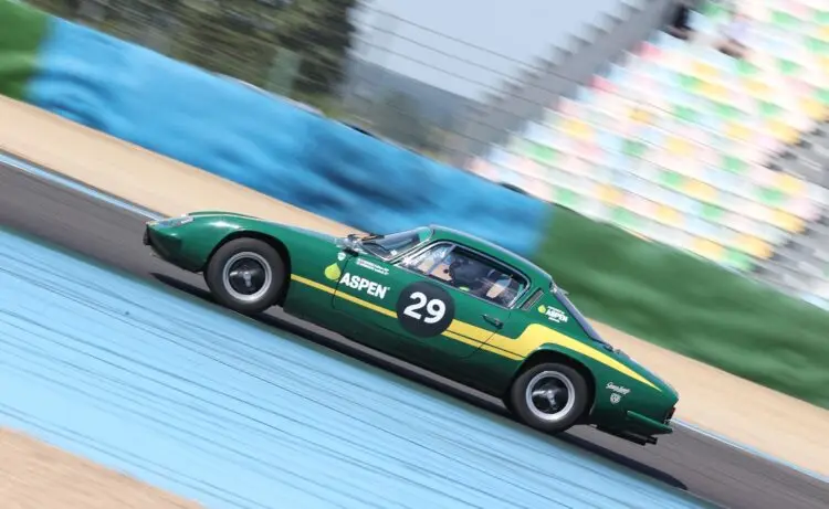 La Lotus Elan +2 de Green Spirit Racing